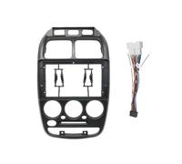 Adaptateur de façade de Cadre de Voiture 9 Pouces Compatible avec Hyundai Accent Verna 1999-2005, de Panneau de Tableau de Bord pour autoradio Android(Frame Cable)