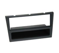 Support autoradio compatible avec Opel Vide-poche Anthracite Rubber touch