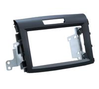 Adaptateur de façade soft touch 2-DIN compatible avec Honda CR-V 2012 > noir