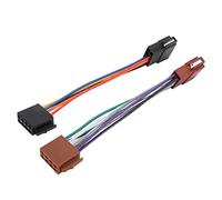 Adaptateur de Faisceau D'autoradio, Connecteur de Fil Radio ISO Adaptateur de Faisceau de Câbles Mâle à Femelle 16 Broches ISO Femelle Radio