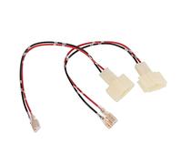 Adaptateur de faisceau de câblage de haut-parleur Plug and Play Matériau ABS de qualité supérieure Amplificateur de puissance 12 V 3 A 10 W Connecteur de haut-parleur médium pour