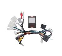 Adaptateur de faisceau de câbles 16 broches pour voiture, boîtier Canbus, décodeur d'autoradio Android, câble d'alimentation Compatible Pour Subaru Outback Legacy