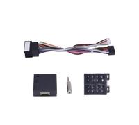 Adaptateur de faisceau de câbles 16 broches pour voiture, décodeur Canbus compatible avec Peugeot 206 207 307, câble d'alimentation pour autoradio Android