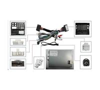 Adaptateur de faisceau de câbles 16 broches pour voiture, décodeur Compatible Pour Benz EC GLK X204 GLC X253 2012-2015, câble d'alimentation pour autoradio Android(OD-BZ-003)