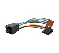 Adaptateur de faisceau de câbles ISO pour autoradio Kit Audio compatible 106 206 306 307 405 406 607 avec matériau ABS et fiches de sécurité