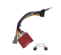 Adaptateur de faisceau de câbles stéréo 16 broches pour voiture, câble d'alimentation pour autoradio Android, compatible avec Mazda 2/3/5/6 BT-50