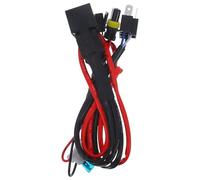 Adaptateur de Faisceau de Conversion de Phares H4 pour Moto Noire | Installation Facile, Contrôle Feux Croisés, Plastique Noir, Compatibilité Large, Conduite Nocturne et Route