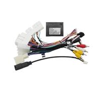 Adaptateur de faisceau filaire, boîte Canbus, câble de câblage d'alimentation Audio stéréo de voiture, connecteur de câble d'alimentation Compatible pour Toyota avec amplificateur JBL