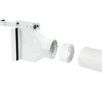 Eurom Window Way Out - Joint de fenêtre pour climatiseurs mobiles - Adaptateur d'accessoires pour votre climatiseur mobile - Hot Air Stop - Ajustement universel - Installation rapide (blanc 2.0)
