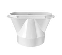 Adaptateur de fenêtre plate pour tuyau AC portable | Kit d'étanchéité de purge d'échappement universel - Design fin pour fenêtres coulissantes, SEALs Room Garage Apartment Home