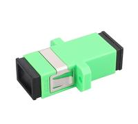 Adaptateur de fibre antipoussière - Adaptateur fibre monomode femelle vers femelle - Coupleur simplex pour centre de données Internet haute vitesse