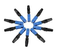 Adaptateur de Fibre Optique, 10 PièCes SC UPC Fibre Optique Multimode Monomode, Connecteur Rapide De CâBle Audio, CâBles à Fibre Optique, pour FTTH ODF