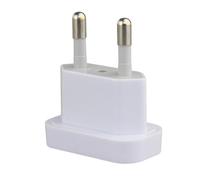 Adaptateur de fiche européen de spécification américaine, adaptateur de conversion de chargeur portable, études d'équipement électronique portables à l'étranger France Allemagne Corée pratique et parf
