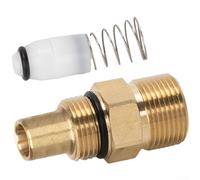 Adaptateur de filetage 20 mm à 22 mm pour nettoyeur haute pression 220 V avec mécanisme de clapet anti-retour intégré (D)
