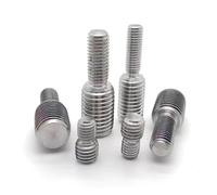 Adaptateur de filetage à Double extrémité en acier inoxydable 304, boulons métriques mâle à mâle, convertisseur de taille de filetage M3/M4/M5/M6/M8/M10/M12/M14/M16 à M20(M3x6-M6x8(5pcs))