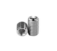 Adaptateur de filetage autotaraudeur M2-M10 en acier inoxydable, fendu, intérieur et extérieur, 5 pièces/10 pièces(M6-M10 (5pcs))