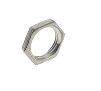 Adaptateur de filetage BSP for raccord de tuyau, écrou hexagonal en acier inoxydable 304, 1 pièce, de 1/8" à 1-1/2", pression nominale de 143 PSI(1-1/2")