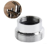 Adaptateur de filetage en métal pour robinet de cuisine avec aérateur pour uniformiser le débit et réduire le gaspillage d'eau dans plusieurs environnements intérieurs (16 mm-22 mm)