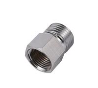 Adaptateur de filetage M18 vers 1/5,1 cm 3/10,2 cm, connecteur fileté en cuivre nickelé 18 mm, adaptateur réducteur de pompe à eau, accessoires de plomberie, M18,1I2
