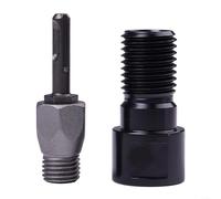 Adaptateur de filetage M22 vers 1 1/4 7 pour forets avec tête de conversion compatible avec divers plates-formes de forage à eau pour une efficacité accrue (C)