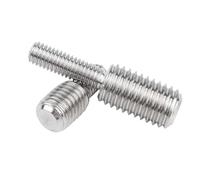 Adaptateur de filetage M3 M4 M5 M6 M8 M10 M12 M14 M16 M20, boulon mâle vers mâle, vis de transfert à double tête de conversion en acier inoxydable 304(5pcs M5x10-M6x10)