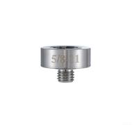 Adaptateur de filetage métallique pour foret de carottier et meuleuse d'angle Lame de coupe M10 14 et 5/8 11 Connexion filetée résistante à la rouille (C)
