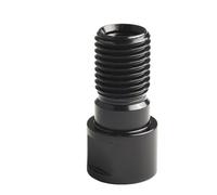 Adaptateur de filetage pour forets de forage - M22 mâle vers convertisseur 1-1/4-7 UNC femelle, construction chromée, compatible avec les plates-formes de forage d'eau, noir, 85 mm