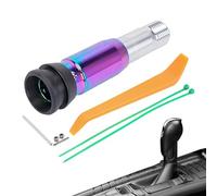 Adaptateur de Filetage pour Pommeau de Vitesse | Connecteur de Manche en d'Aluminium,Adaptateur pour Pommeau de Levier de Vitesse de Voiture - Pour Amélioration De Voiture De Conduite Quotidienne En A