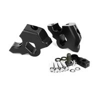 Adaptateur De Fixation Guidon Extensible Réglable en Hauteur pour BMW R1300GS 2024 Base De Serrage pour Tube Rehaussant. Collier Serrage Adaptateur d'Extension(Noir)