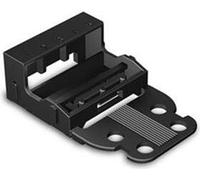 ADAPTATEUR DE FIXATION - POUR BLOCS 5 CONDUCTEURS - SÉRIE 221 - 4 mm² - POUR FIXATION EN CADRE - NOIR