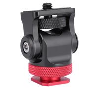 Adaptateur de fixation pour griffe flash, support de moniteur de terrain en alliage d'aluminium léger, réglage d'angle flexible, patin en