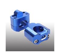 Adaptateur De Fixation Pour Rehausseurs Guidon Bar 22 À 28 Mm Pour Moto Tout-terrain Guidon(Blue)
