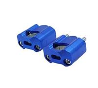 Adaptateur De Fixation Pour Rehausseurs Guidon Bar 22 Mm 28 Pour Moto Tout-terrain Guidon(Blue)