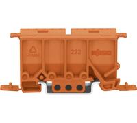 Adaptateur de fixation WAGO 222-500 orange