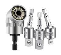 Adaptateur De Forage À Angle À 105 ° - Outil De Clé À Extension Du Bit De Puissance | Attachement Du Conducteur De Tige Hexagonale Pour Pistolet À, Convertisseur De Douille, Support De Bit