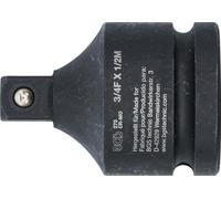 Adaptateur de force BGS 275 3/4" vers 1/2" visseuse à chocs CrMo phosphatée 5...