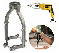 Adaptateur de foret à trou carré pour une installation et un démontage faciles - Fixation à mortaiser pour perceuse à colonne, mach