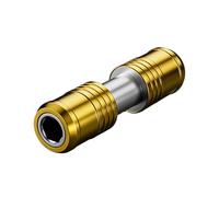 Adaptateur de foret double face interchangeable avec mandrins automatiques verrouillables corps en acier au carbone solide pour divers outils hexagonaux adaptateur de foret en acier au carbone