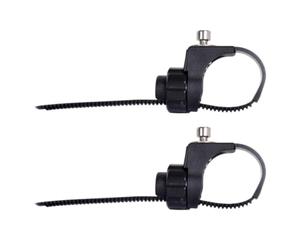 Adaptateur De Fourche De Vélo - Support De Montage À Vis Latérale | Installation De Modification D'anneau Réglable Support De Cadre Arrière | 2X Extensions De Garde-Boue De Montagne en Métal ABS