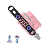 Adaptateur de frein à disque de roue - Aluminium de précision et arrière - Adaptateur de frein à disque de vélo à montage plat, pour motards, conducteurs, mécaniciens, cyclistes, cyclistes