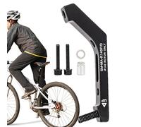 Adaptateur de frein à disque de vélo,adaptateur de frein à disque de vélo,Adaptateur de support plat pour support de poteau - d'étrier de noir pour convertir les fourches/cadres