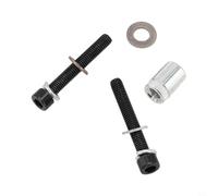 Adaptateur de frein à disque pour vélo de route convertit le cadre plat en étrier de montage en utilisant un alliage d'aluminium 6061 FM vers PM (arrière 140 mm)