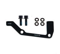 Adaptateur de frein à disque pour VTT fabriqué en alliage d'aluminium compatible avec les freins à disque PM et IS 180 mm, 203 mm offrant une connexion ferme (B05-R203)