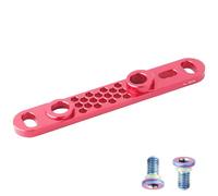 Adaptateur de frein avant et arrière en alliage d'aluminium à montage direct pour vélo pour améliorer l'efficacité du freinage, adaptateurs de frein à disque anodisé noir