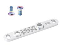 Adaptateur de frein pour vélo de route, aluminium plat précis | Adaptateur de support de frein à disque pour vélo, cycliste, cycliste, tourisme, voyage