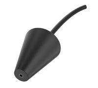 Adaptateur de Fuite Conique - Construction en Caoutchouc, Poids 180 g, Taille 30 x 17 x 2 cm, Conception et Non déformable | Détecteur de Fuite de Moteur, scellage du Tuyau d'échappement d'adm