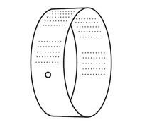 Adaptateur de gaine pour reprise d'air - ce fixe à l'aspiration - diamètre 62,5 cm - SOVELOR-DANTHERM - ACC1419
