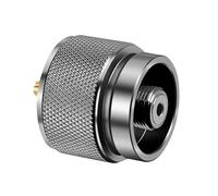 Adaptateur de gaz de camping, convertisseur de réservoir de propane extérieur, réchaud de camping, entrée EN417 Valve de sortie adaptateur de réservoir cylindrique