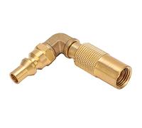 Adaptateur de Gaz du Coude, Fort Adaptateur de Recharge de Remplissage de Scellant Puissant pour la Cuisine pour Le Réservoir de Gaz