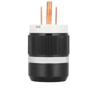 Adaptateur de générateur à verrouillage par rotation, prise de rechange électrique robuste, qualité industrielle, homologuée UL, noyau en